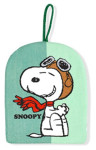 SNOOPY超細纖維印花擦手巾-飛行